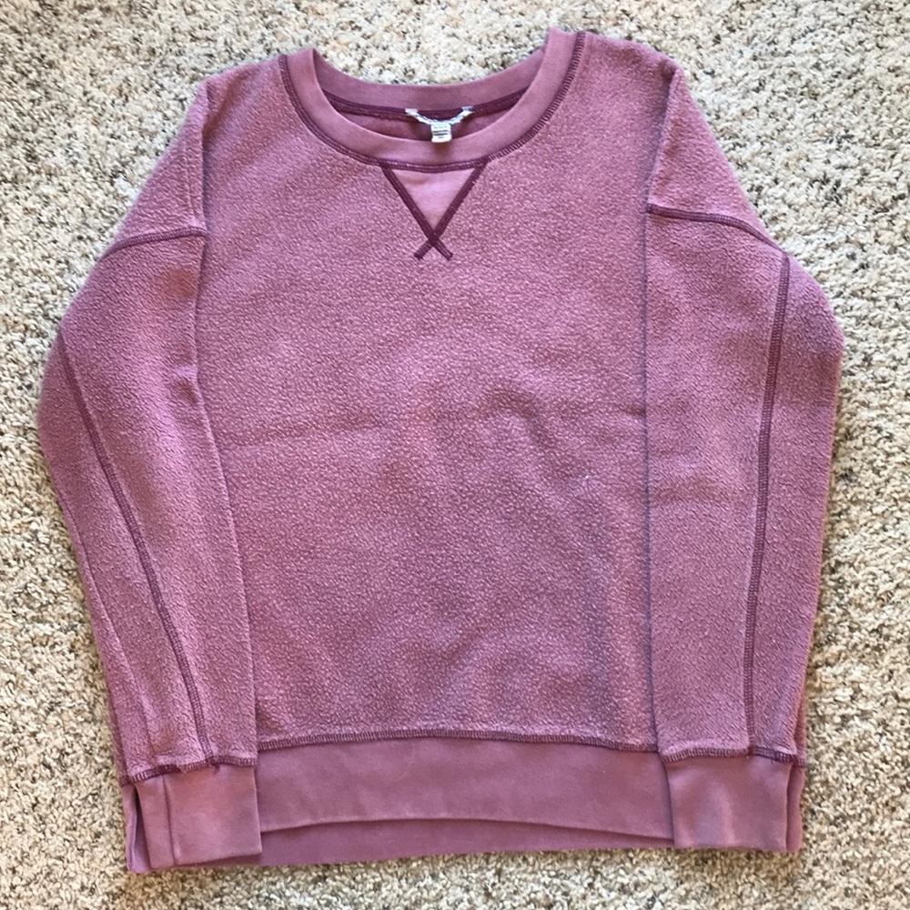 Pull over crewneck